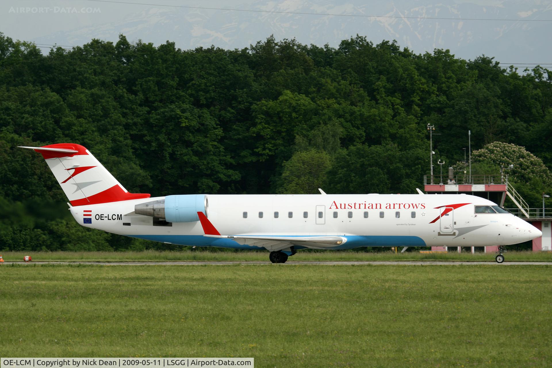 OE-LCM, 1997 Canadair CRJ-200LR (CL-600-2B19) C/N 7205, LSGG