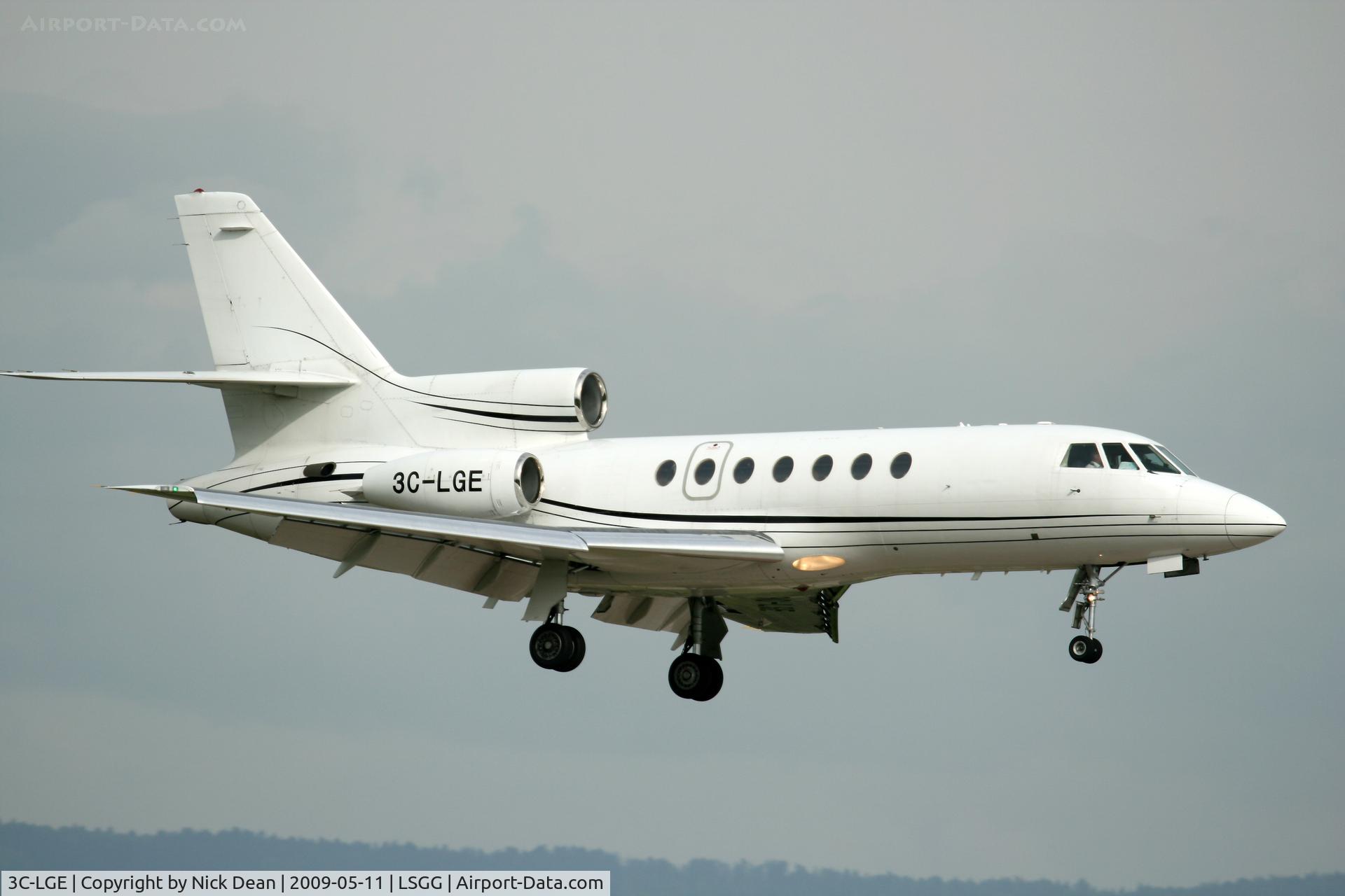 3C-LGE, 1994 Dassault Falcon 50 C/N 246, LSGG