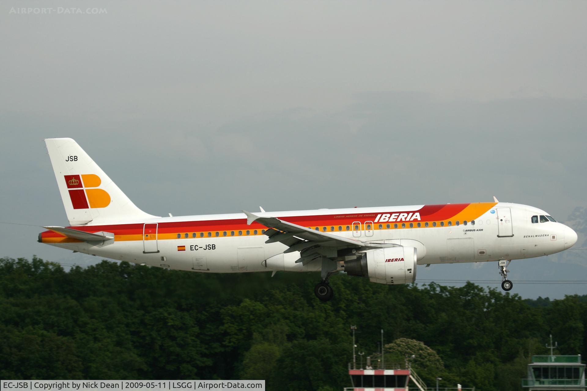EC-JSB, 2006 Airbus A320-214 C/N 2776, LSGG