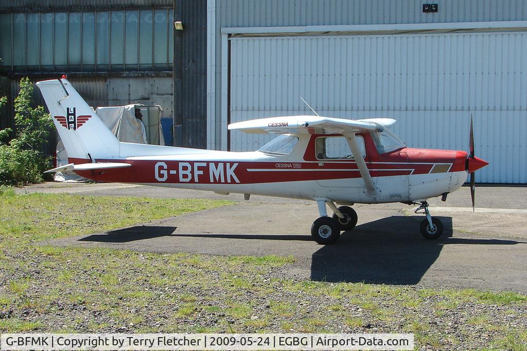 G-BFMK, 1978 Reims FA152 Aerobat C/N 0344, Cessna FA152 at Leicester 2009 May Bank Holiday Fly-in