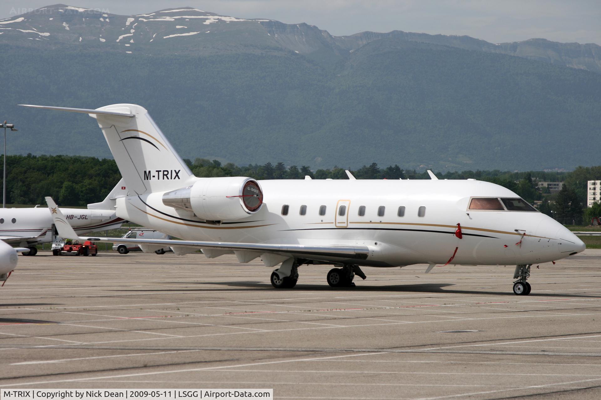 M-TRIX, 2005 Bombardier Challenger 604 (CL-600-2B16) C/N 5608, LSGG