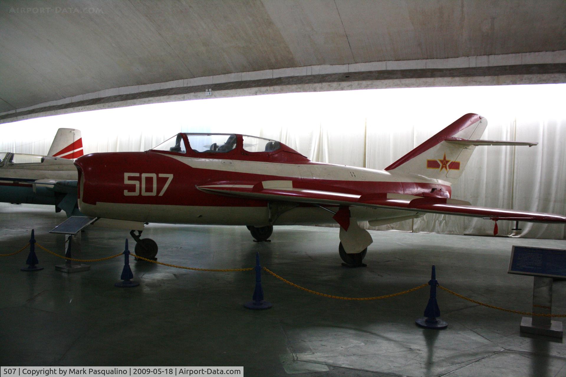507, Shenyang JJ-5 C/N Not found 507, Shenyang JJ-5  Located at Datangshan, China