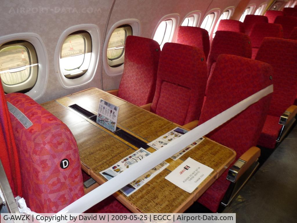 G-AWZK, 1971 Hawker Siddeley HS-121 Trident 3B-101 C/N 2312, On display on a busy bank hoilday monday