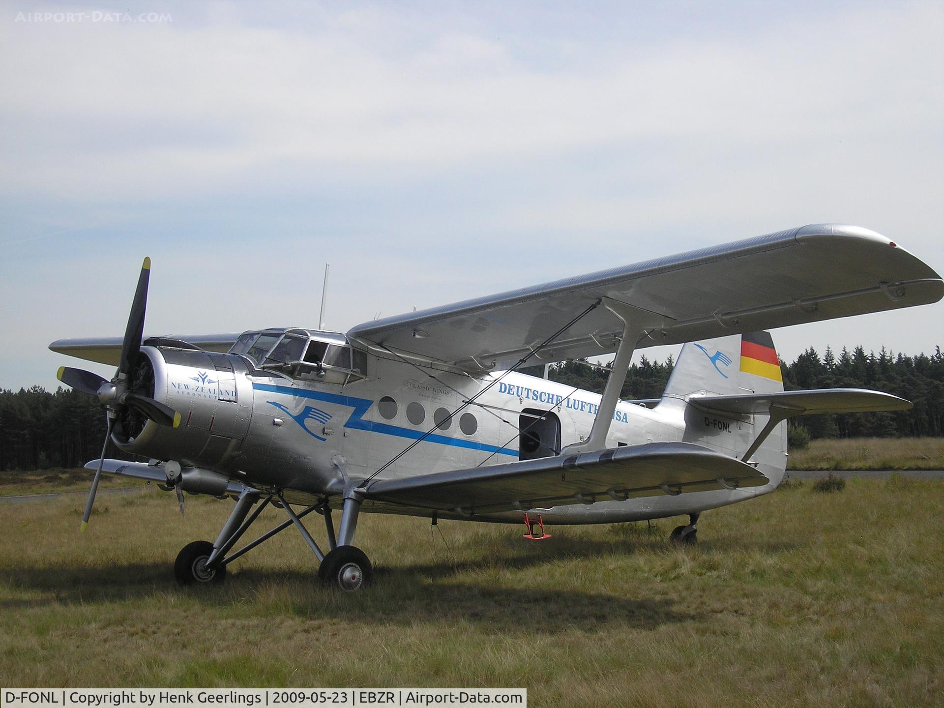 D-FONL, 1957 Antonov An-2T C/N 17802, Zoersel - Oostmalle
