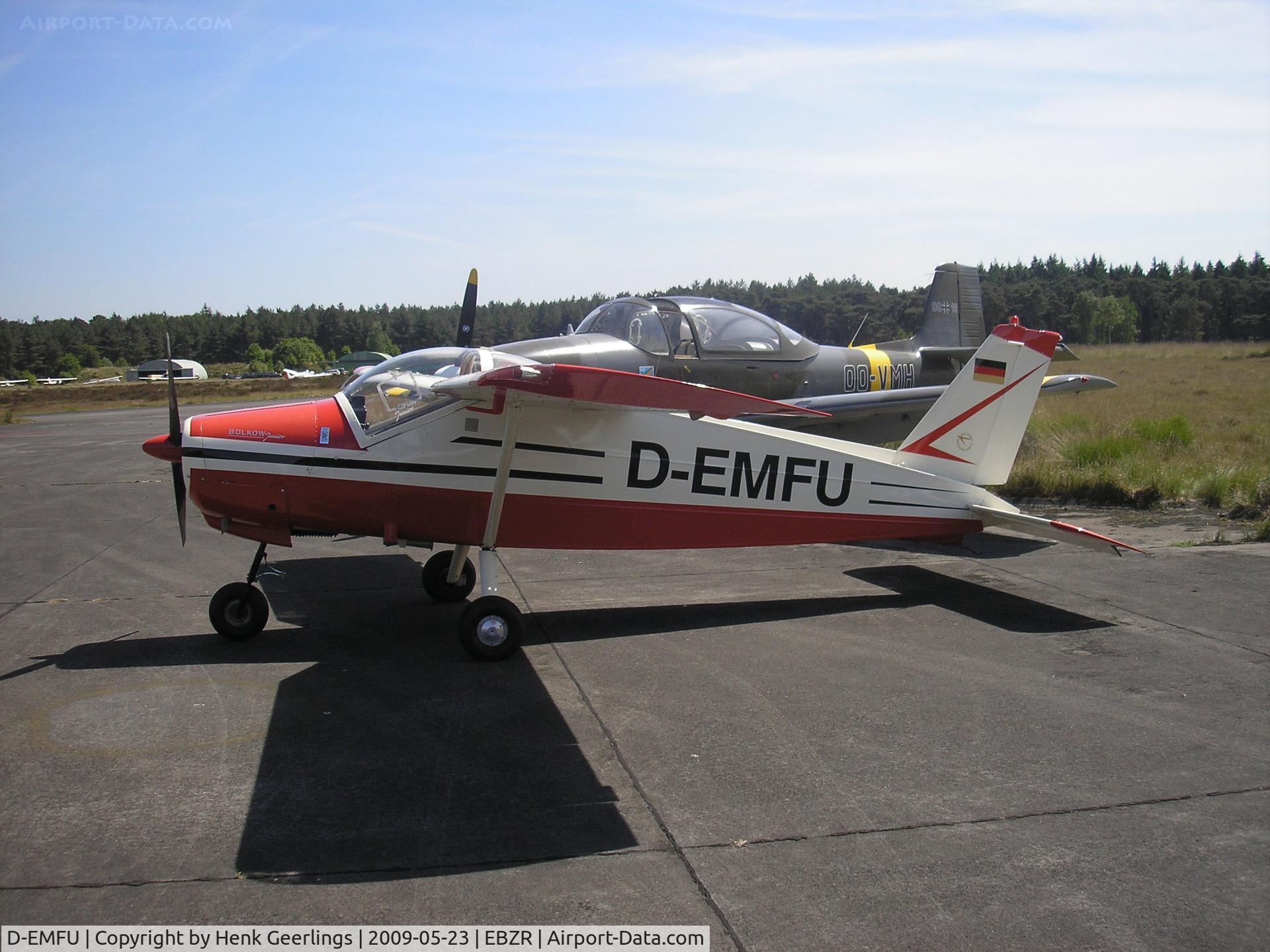 D-EMFU, 1965 Bolkow Bo-208C Junior C/N 574, Chipmunk Fly In , Zoersel- Oostmalle