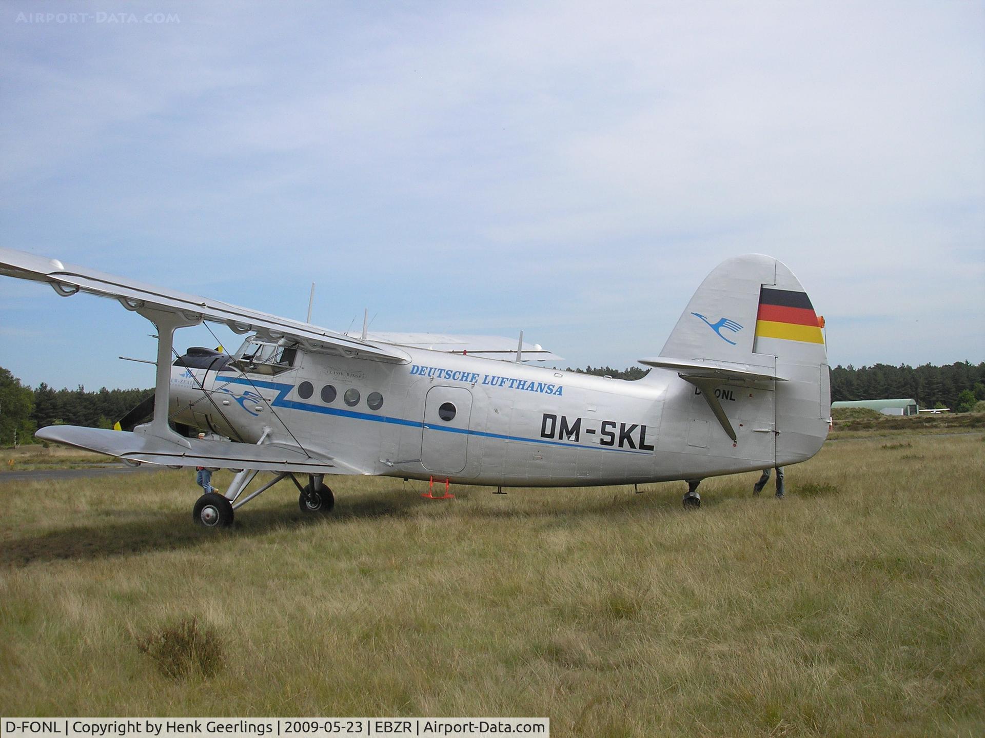 D-FONL, 1957 Antonov An-2T C/N 17802, Visitor at Chipmunk Fly In