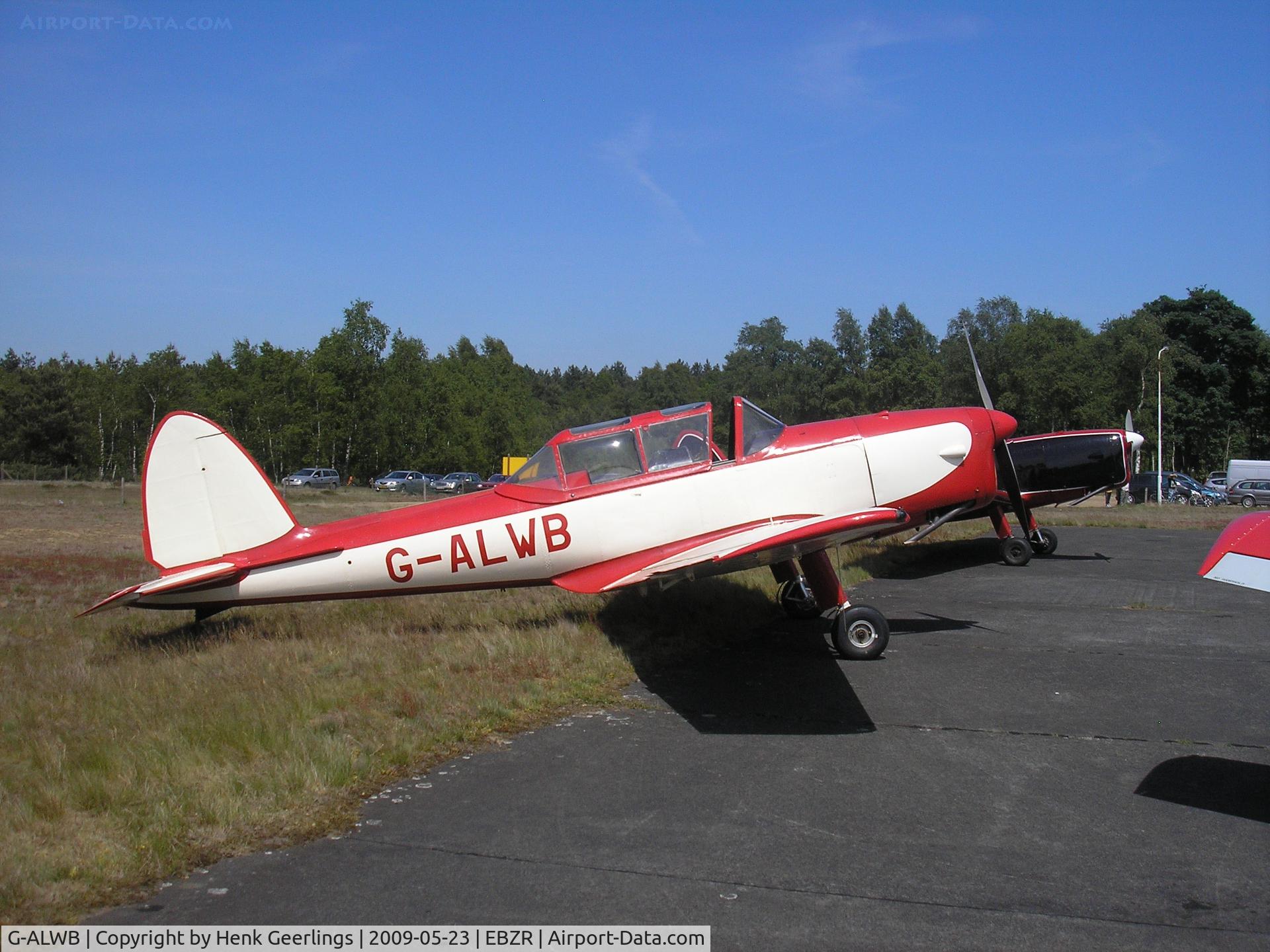 G-ALWB, 1950 De Havilland DHC-1 Chipmunk 22A C/N C1/0100, Visitor at Chipmunk Fly In
