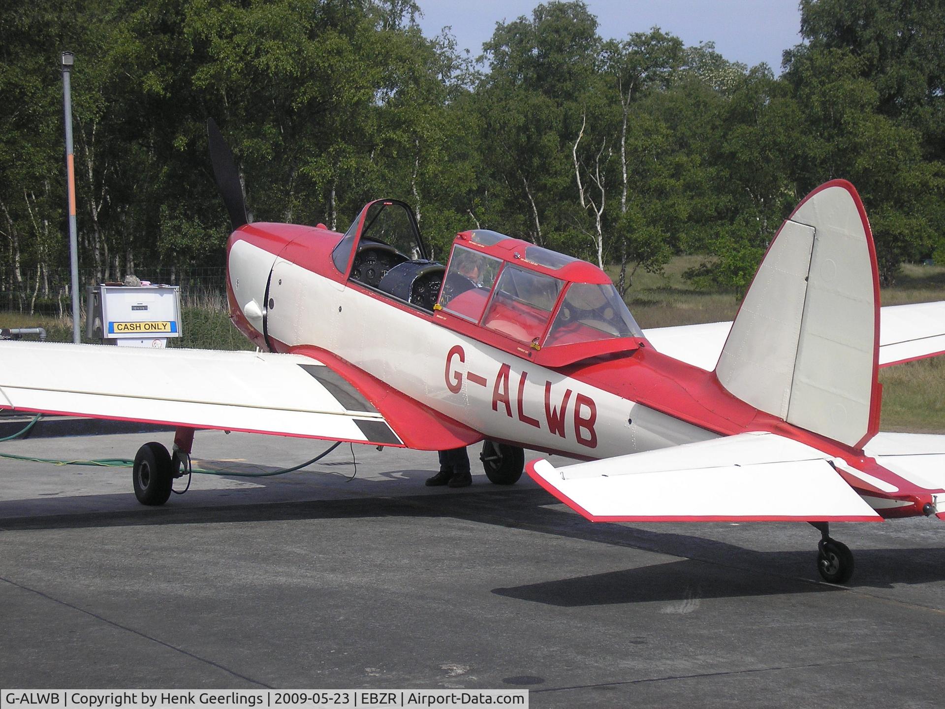 G-ALWB, 1950 De Havilland DHC-1 Chipmunk 22A C/N C1/0100, Visitor at Chipmunk Fly In