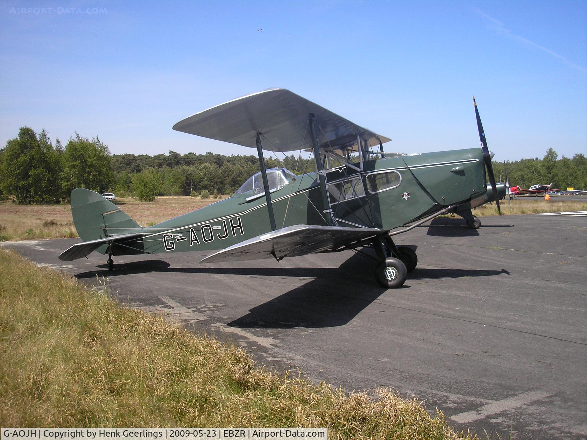 G-AOJH, 1947 De Havilland DH.83C Fox Moth C/N FM.42, Visitor at Chipmunk Fly In