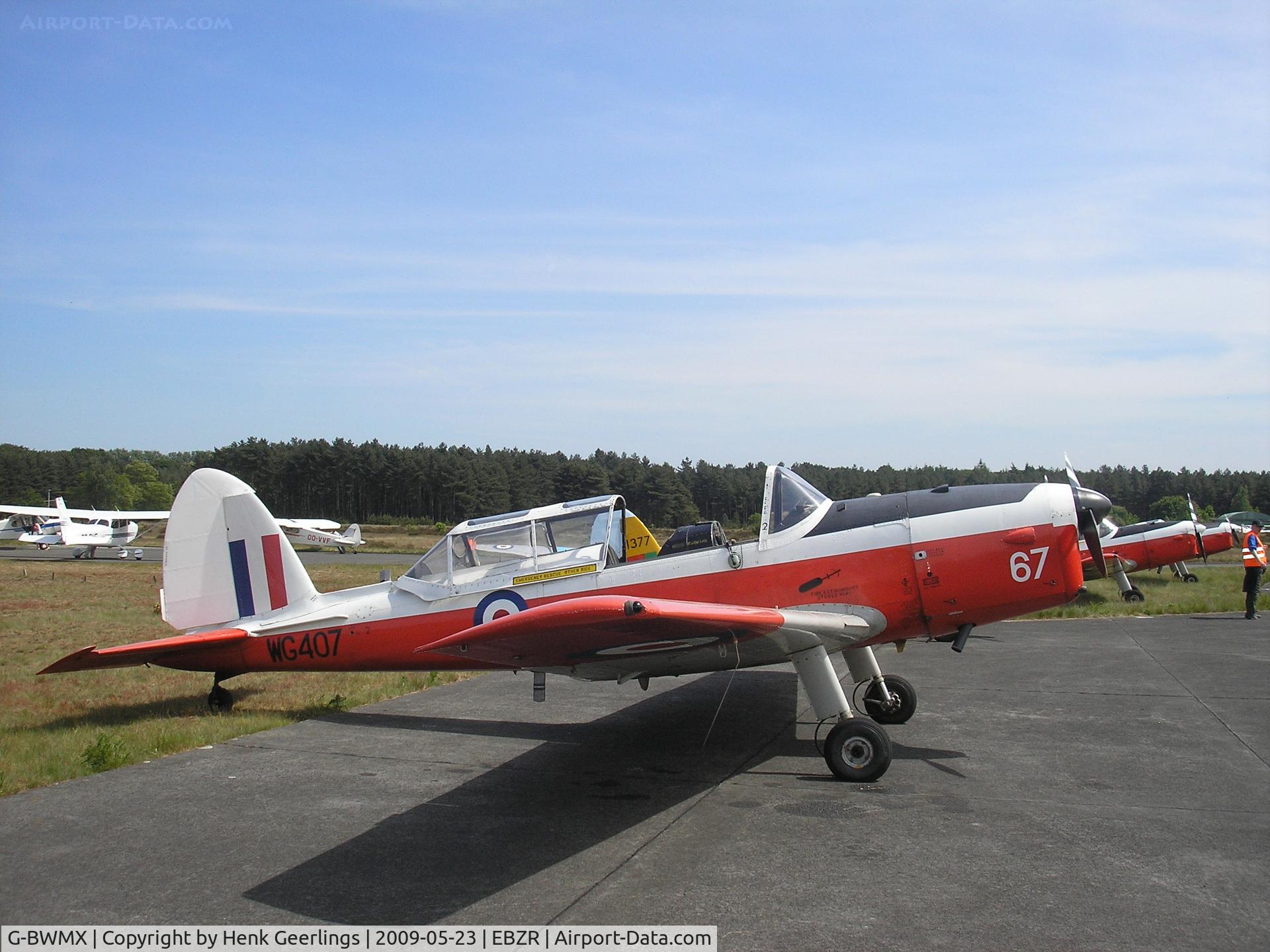 G-BWMX, 1951 De Havilland DHC-1 Chipmunk T.10 C/N C1/0481, Participant  Chipmunk Fly In