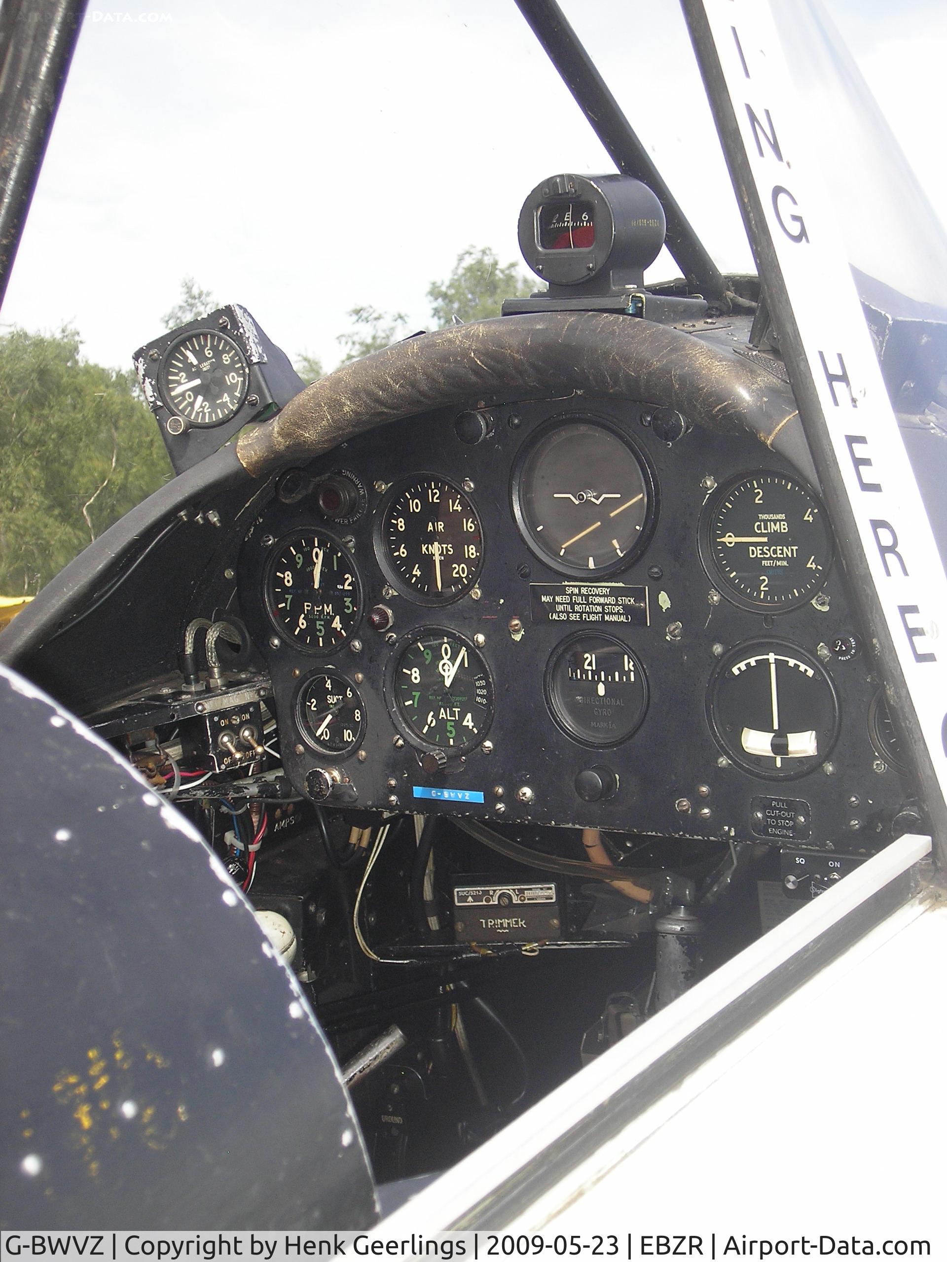 G-BWVZ, 1952 De Havilland DHC-1 Chipmunk T.10 C/N C1/0614, Participant  Chipmunk Fly In