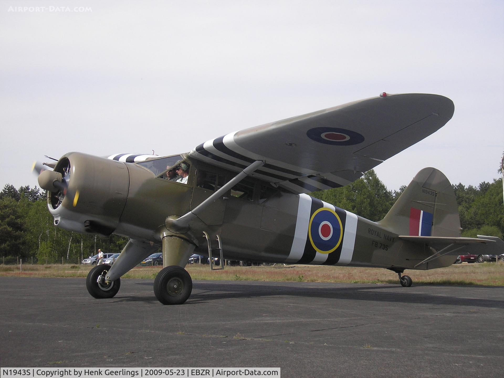 N1943S, 1943 Stinson V77 Reliant C/N 77-463, Visitor at Chipmunk Fly In