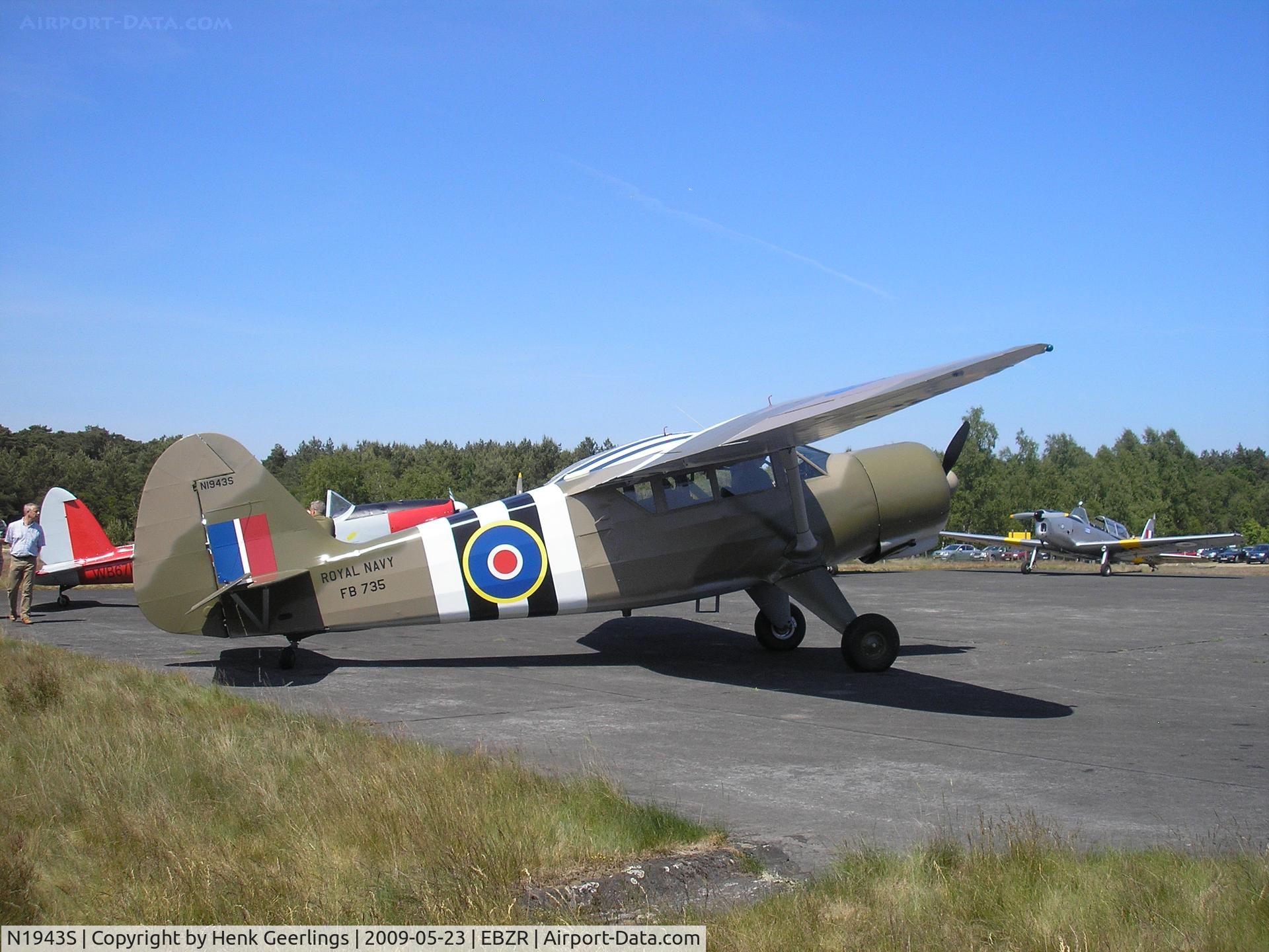 N1943S, 1943 Stinson V77 Reliant C/N 77-463, Visitor at Chipmunk Fly In