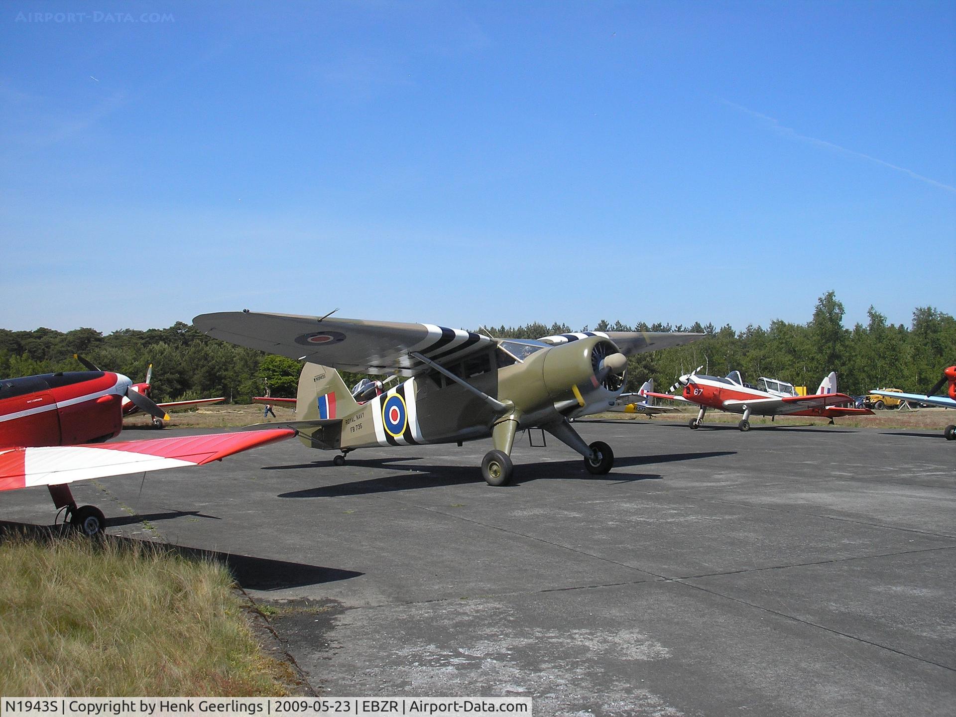 N1943S, 1943 Stinson V77 Reliant C/N 77-463, Visitor at Chipmunk Fly In