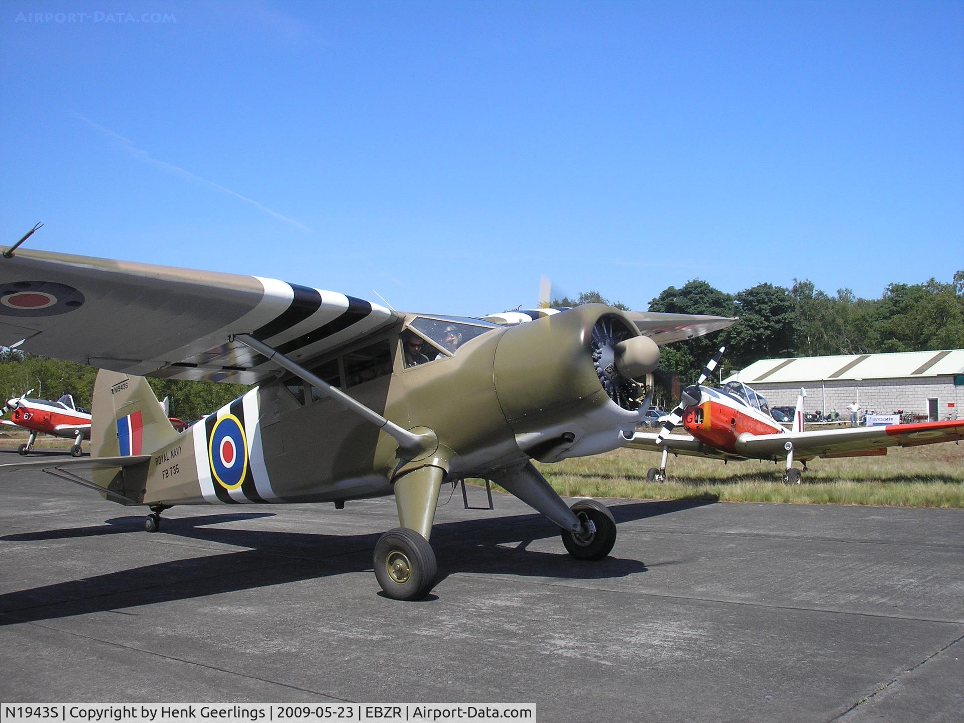 N1943S, 1943 Stinson V77 Reliant C/N 77-463, Visitor at Chipmunk Fly In