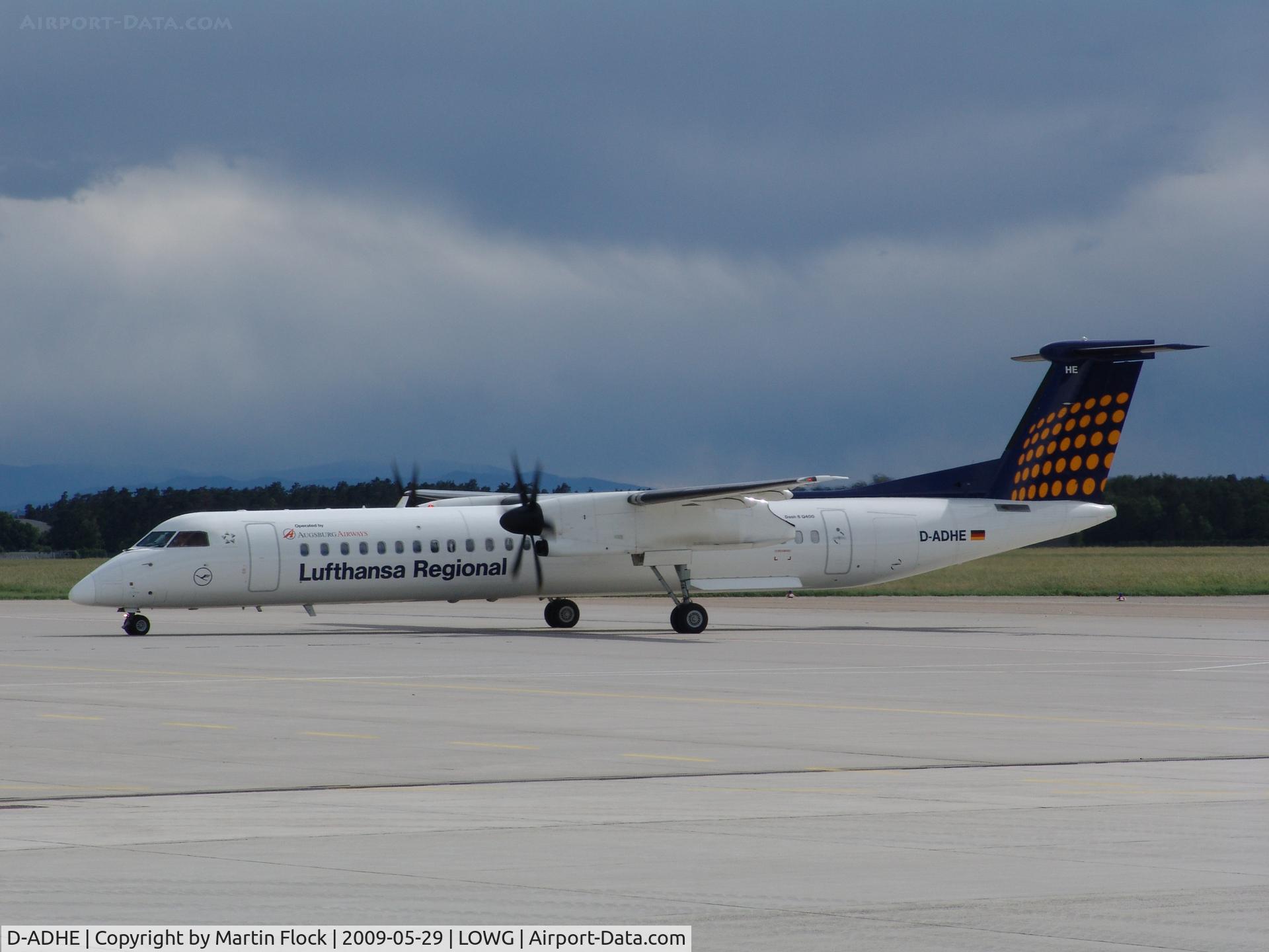 D-ADHE, 2002 De Havilland Canada DHC-8-402Q Dash 8 C/N 4066, .