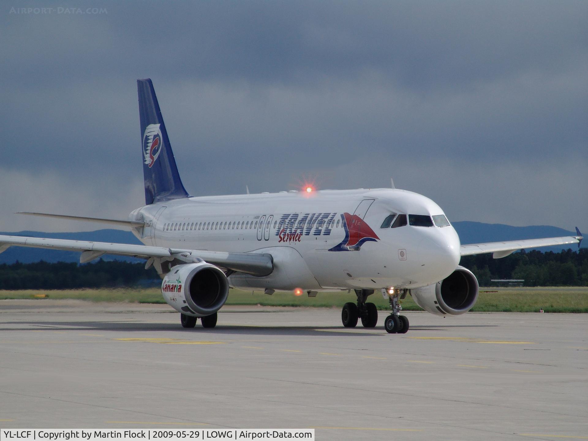 YL-LCF, 1993 Airbus A320-212 C/N 446, .