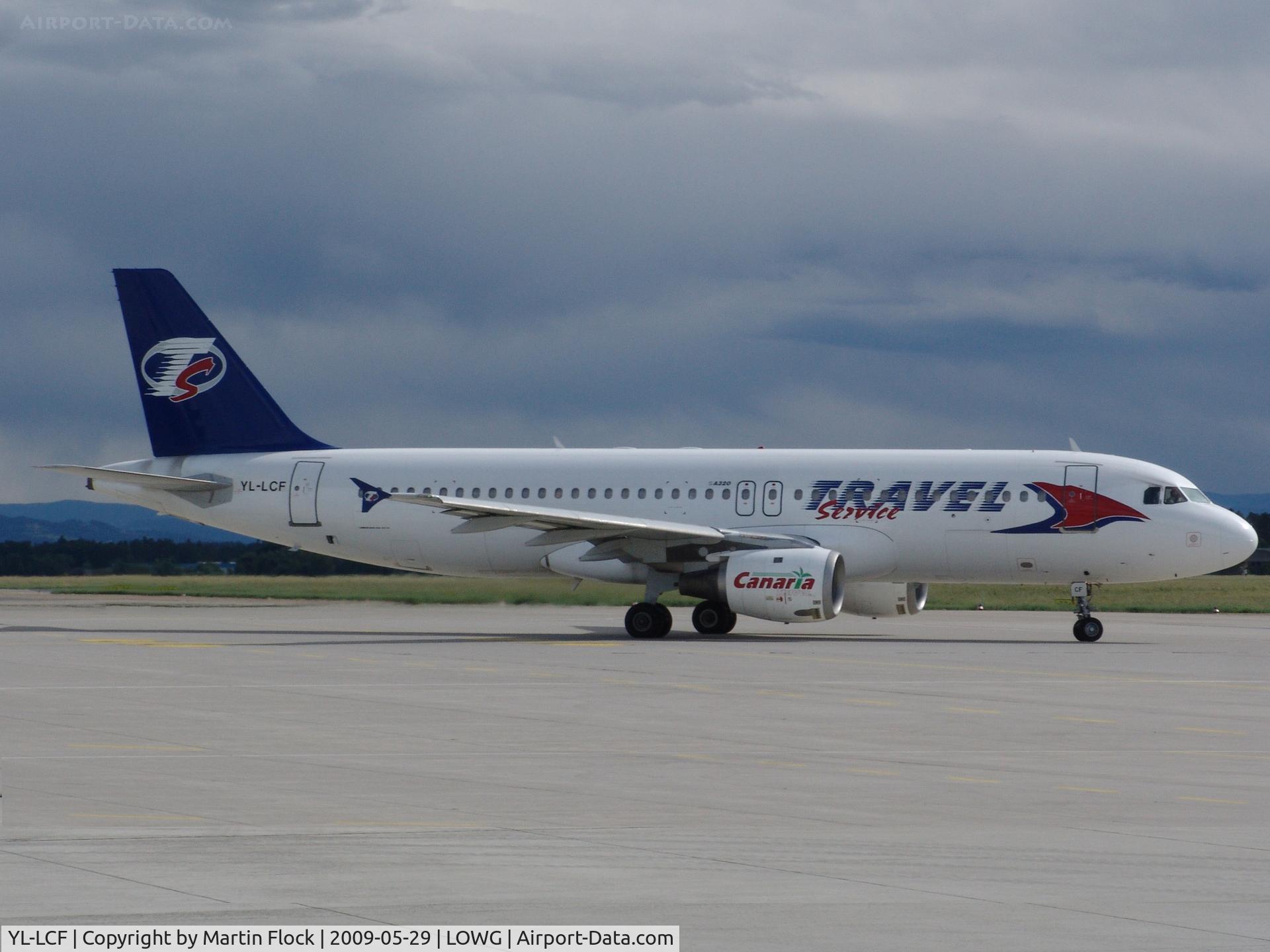 YL-LCF, 1993 Airbus A320-212 C/N 446, .