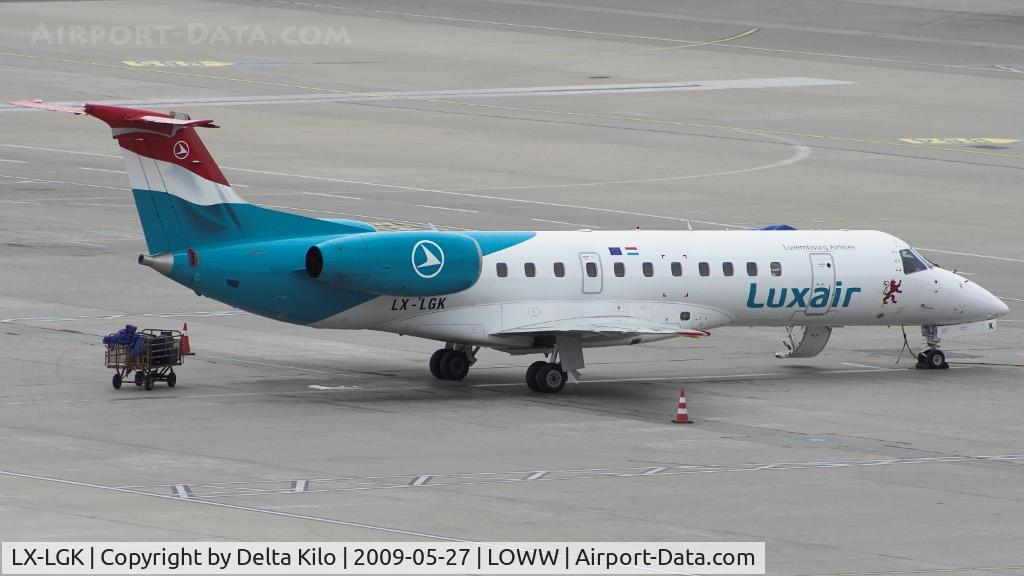 LX-LGK, 2005 Embraer ERJ-135LR (EMB-135LR) C/N 14500886, LUXAIR