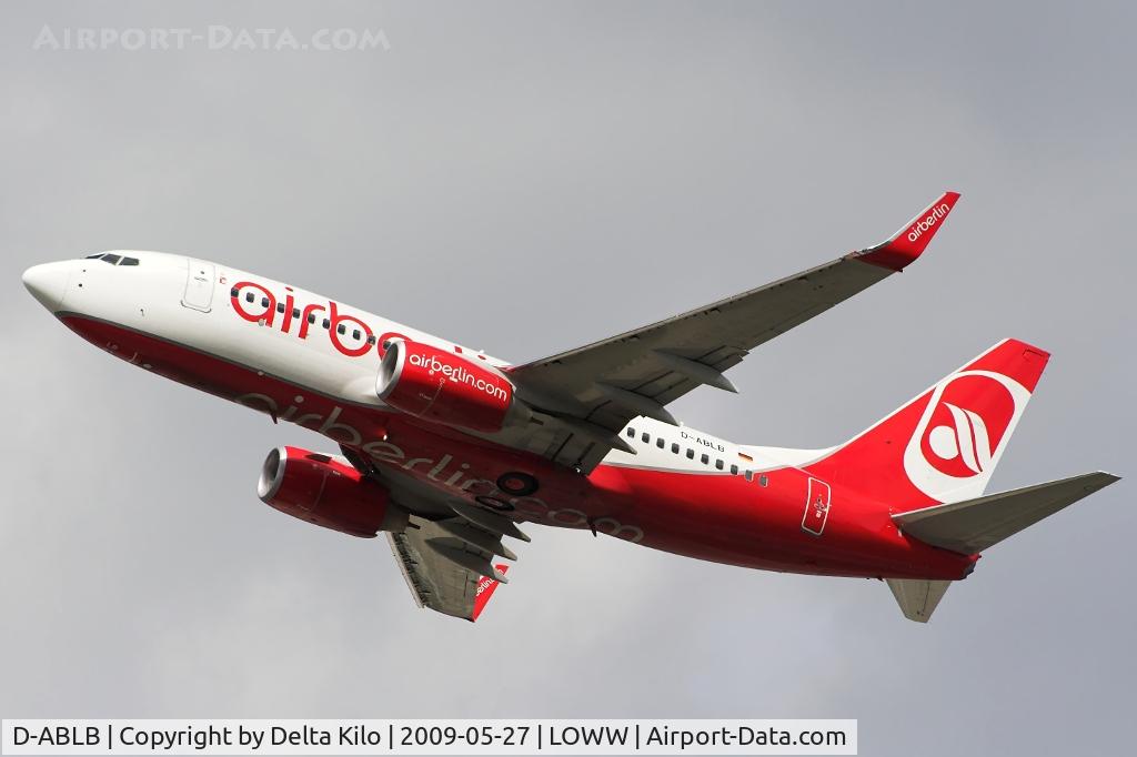 D-ABLB, 2008 Boeing 737-76J C/N 36115, AIR BERLIN