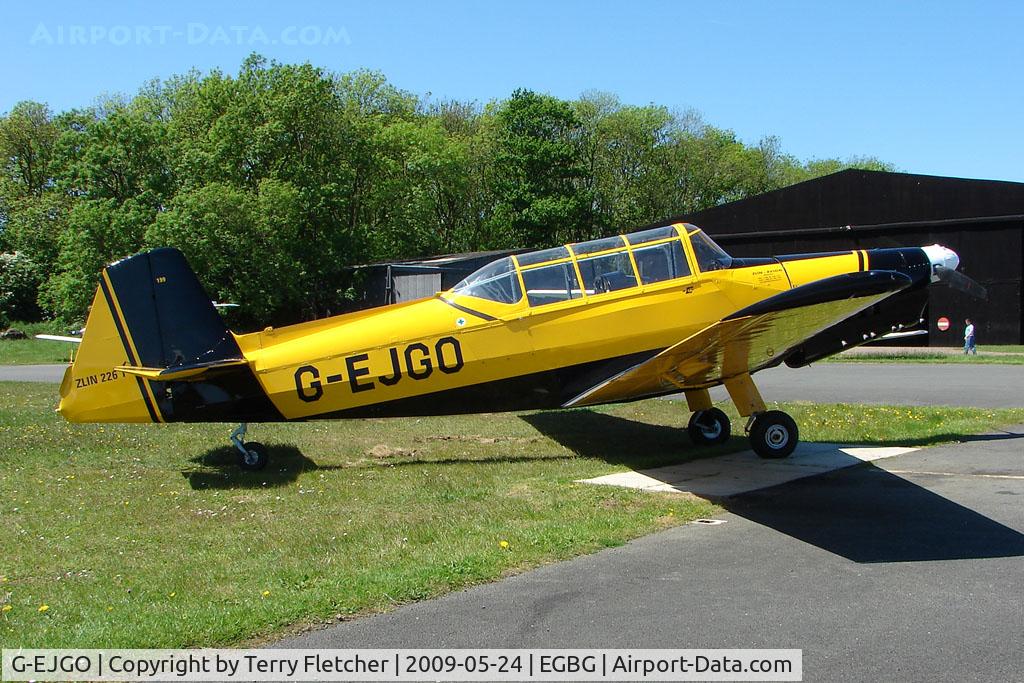 G-EJGO, 1958 Zlin Z-226 Trener C/N 199, Immaculate Zlin Z.226T at Leicester 2009 May Bank Holiday Fly-in