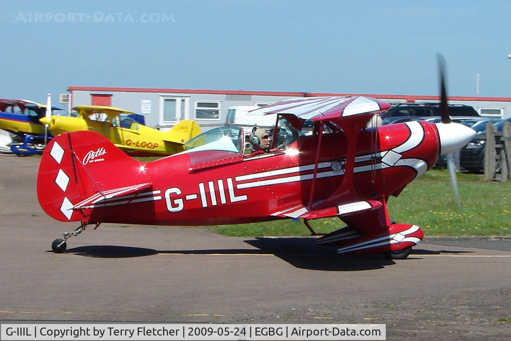 G-IIIL, 1984 Pitts S-1T Special C/N 008, Pitts S-1T  at Leicester 2009 May Bank Holiday Fly-in
