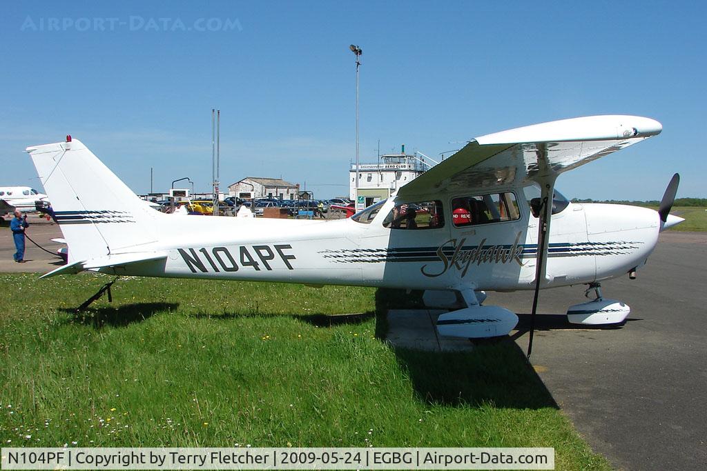 N104PF, 1998 Cessna 172R C/N 17280313, Cessna 172R at Leicester 2009 May Bank Holiday Fly-in