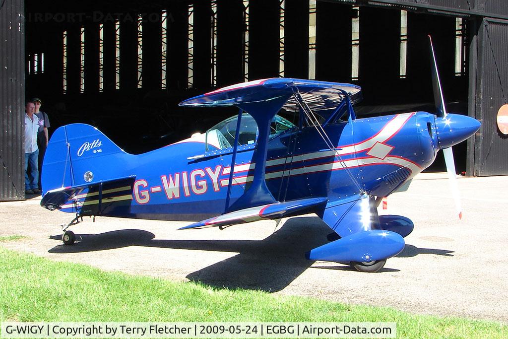 G-WIGY, 1991 Pitts S-1S Special C/N 7-0115, Pitts S-1S  at Leicester 2009 May Bank Holiday Fly-in