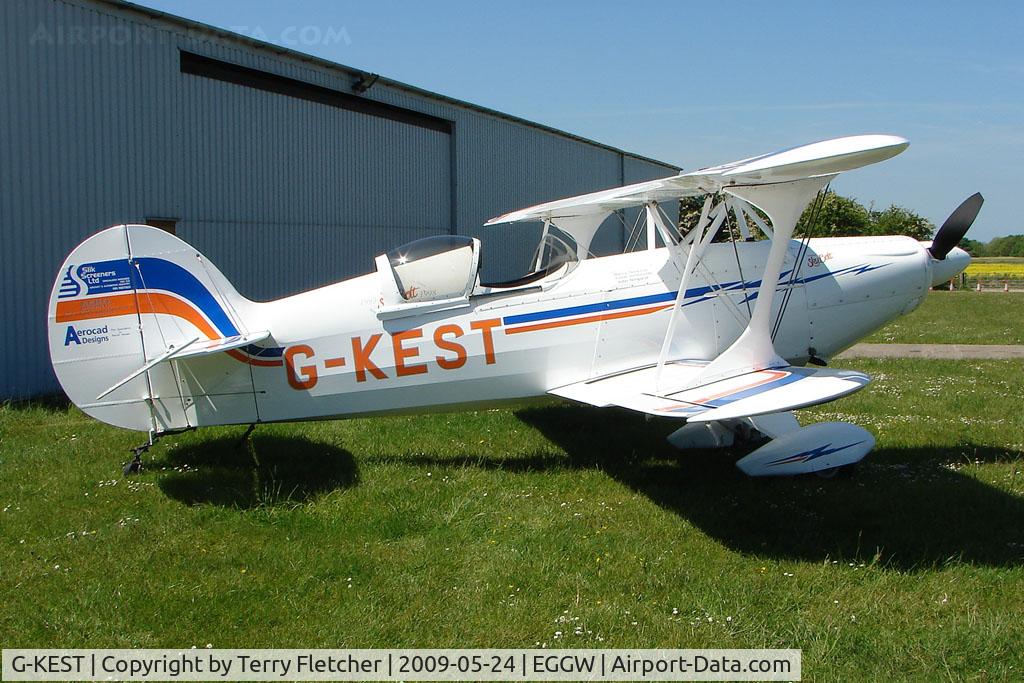 G-KEST, 1975 Steen Skybolt C/N 1 (G-RATS/G-BKNG/G-KEST), Steen Skybolt at Leicester 2009 May Bank Holiday Fly-in