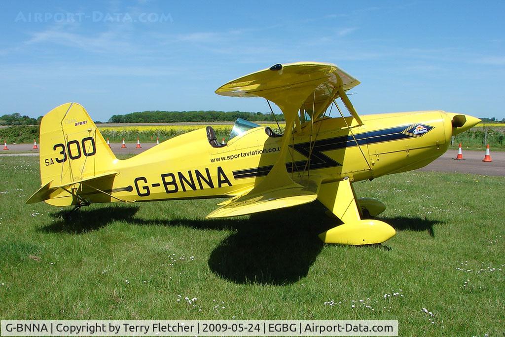 G-BNNA, 1973 Stolp SA-300 Starduster Too C/N 1462, Starduster at Leicester 2009 May Bank Holiday Fly-in