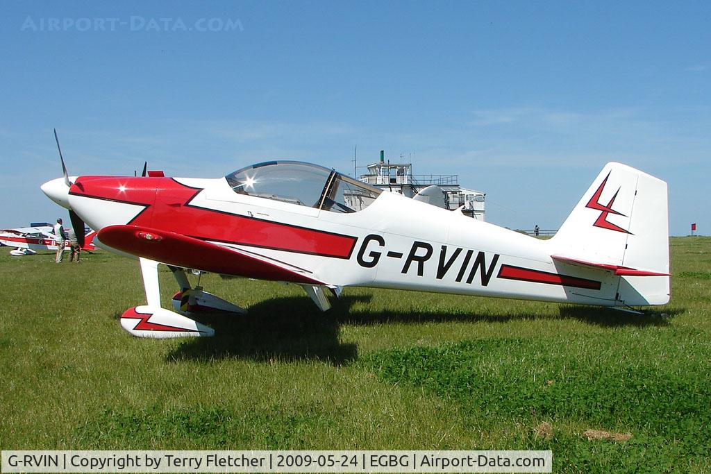 G-RVIN, 1999 Vans RV-6 C/N PFA 181-13236, Vans RV-6 at Leicester 2009 May Bank Holiday Fly-in