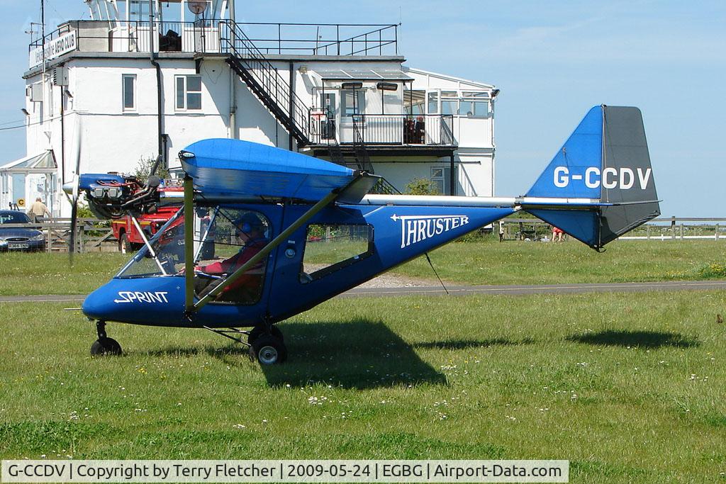 G-CCDV, 2003 Thruster T600N 450 C/N 0034-T600N-082, Thruster T600N at Leicester 2009 May Bank Holiday Fly-in