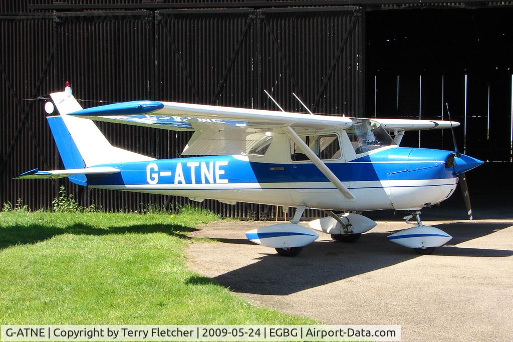 G-ATNE, 1966 Reims Cessna F150F C/N 0042, Cessna 150F at Leicester 2009 May Bank Holiday Fly-in