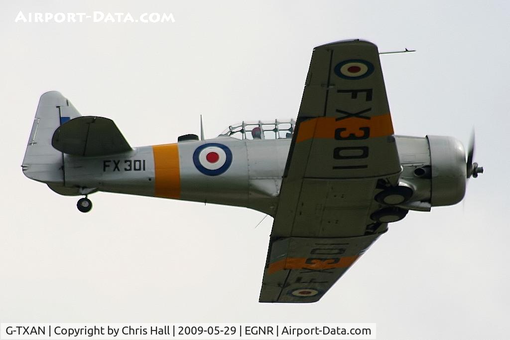 G-TXAN, 1943 North American AT-6D Harvard III C/N 88-14722 (41-33882), North American AT-6D Harvard III. ex G-JUDI