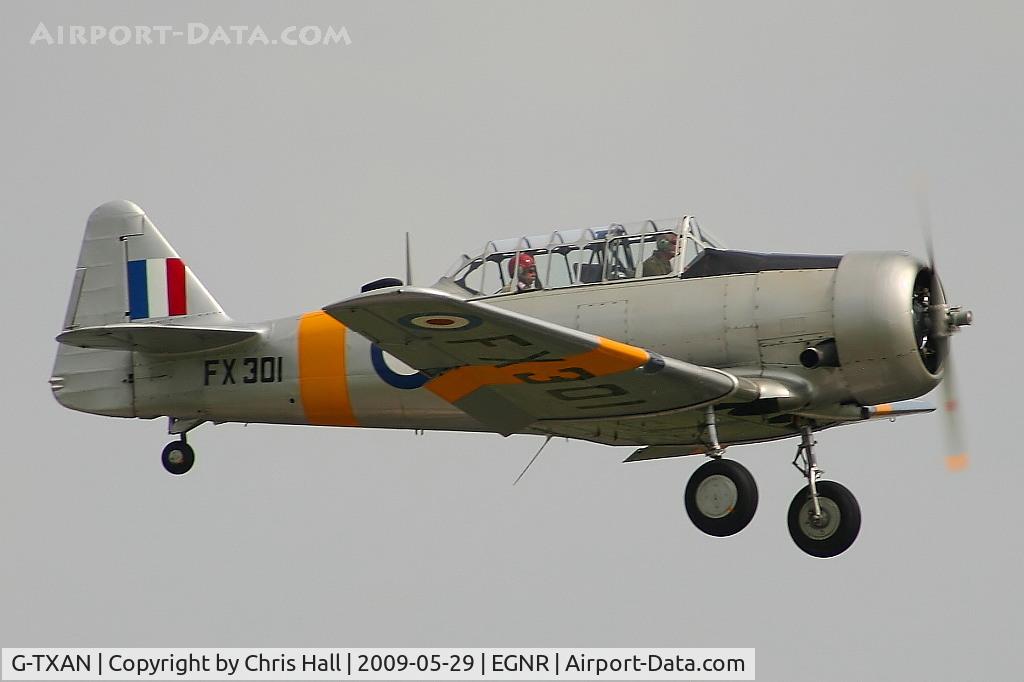 G-TXAN, 1943 North American AT-6D Harvard III C/N 88-14722 (41-33882), North American AT-6D Harvard III. ex G-JUDI