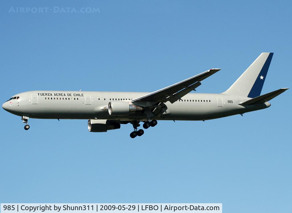 985, 1993 Boeing 767-3Y0/ER C/N 26205, Landing rwy 32L for a special visit @ TLS