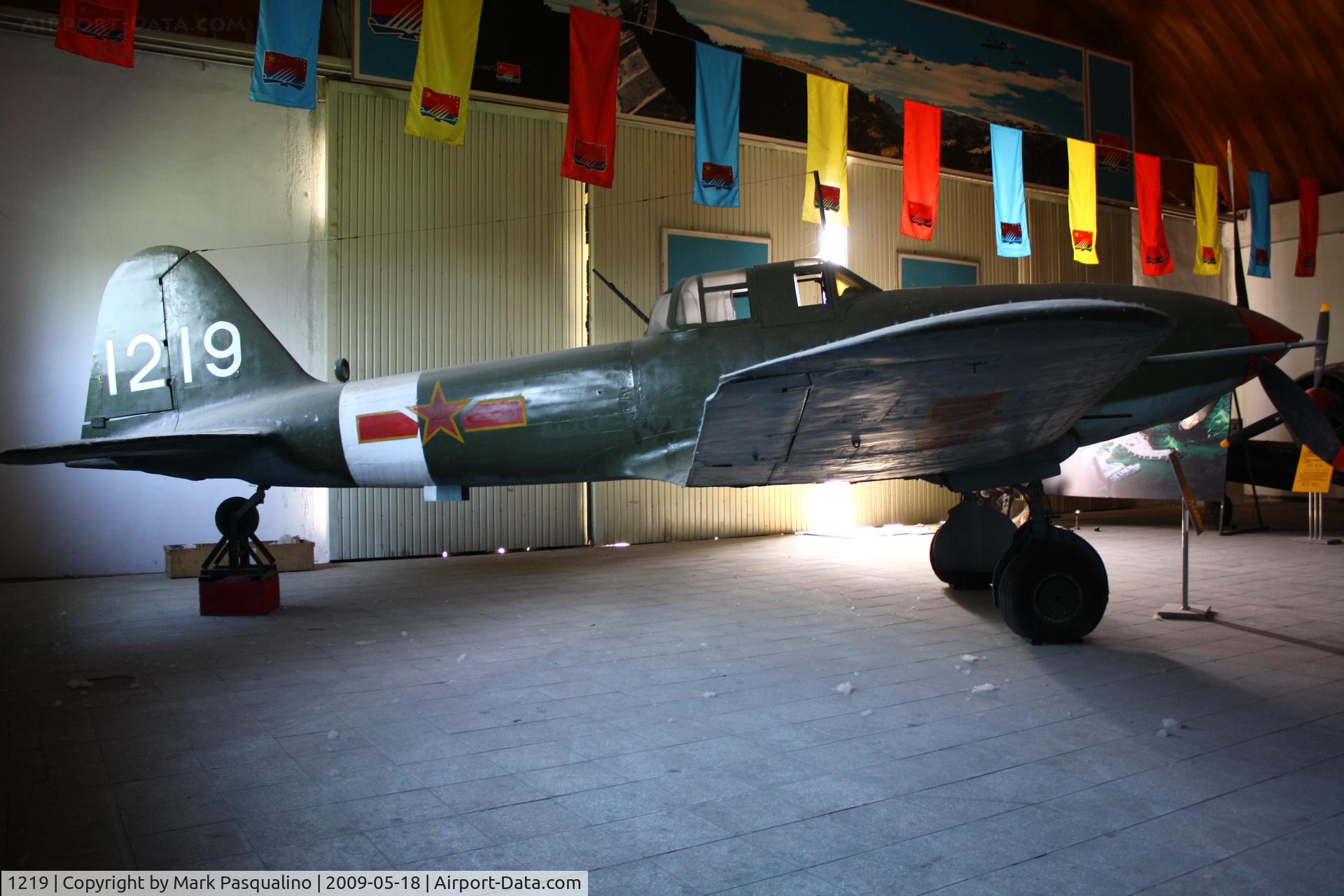 1219, Ilyushin Il-10 Shturmovik C/N Not found 1219, Il-10  Located at  Datangshan, China