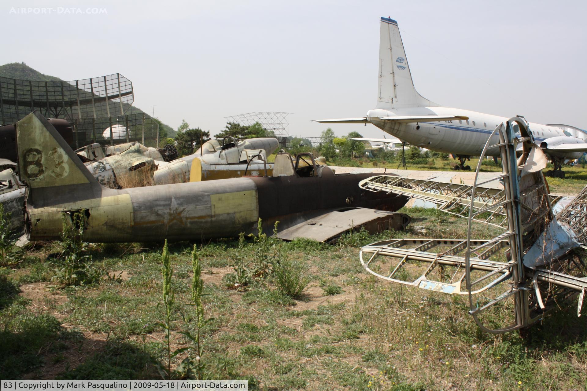 83, Ilyushin Il-10 Shturmovik C/N Not found 83, Il-10  Located at  Datangshan, China