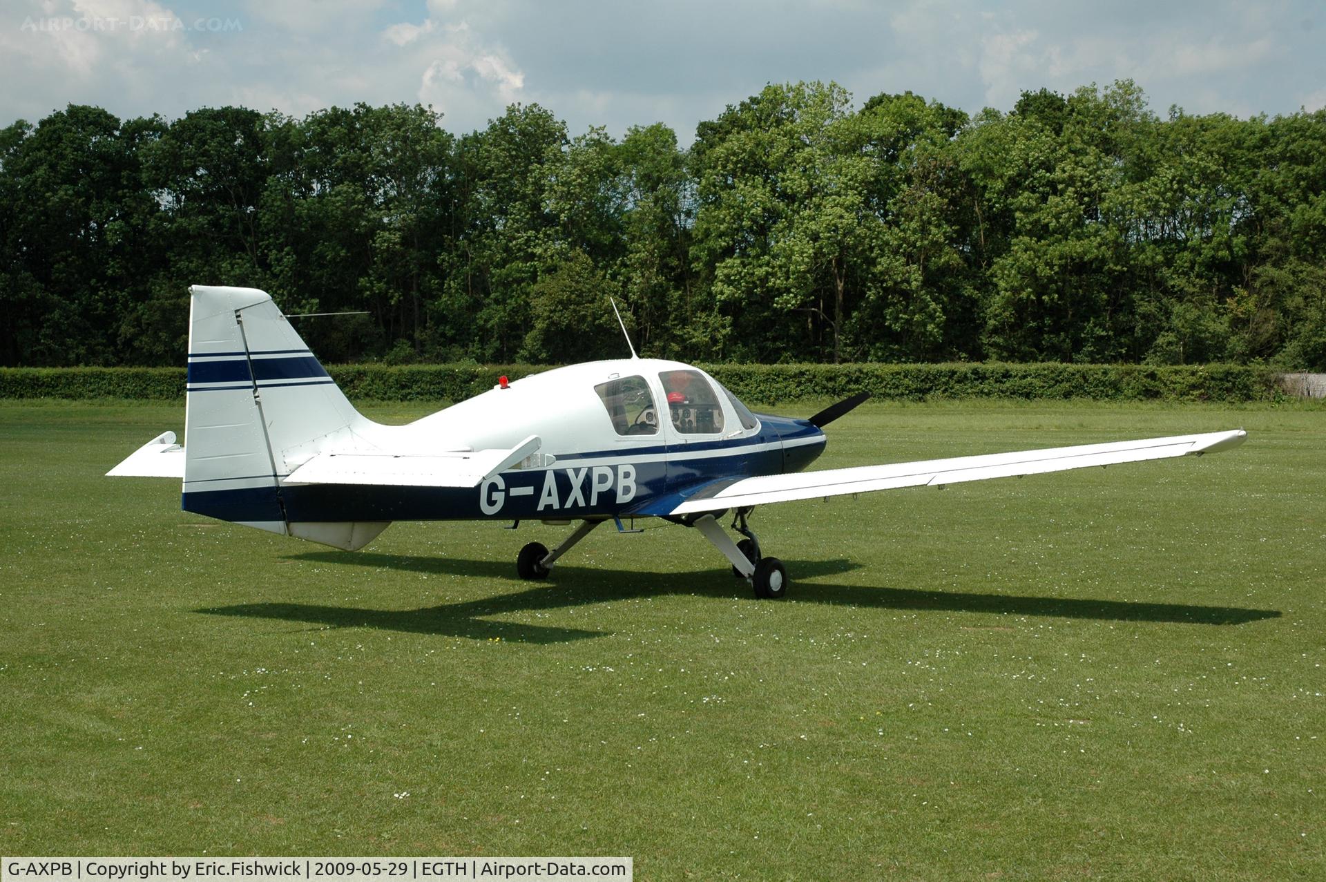 G-AXPB, 1969 Beagle B-121 Pup Series 1 (Pup 100) C/N B121-117, 2. G-AXPB visiting Shuttleworth (Old Warden) Aerodrome.