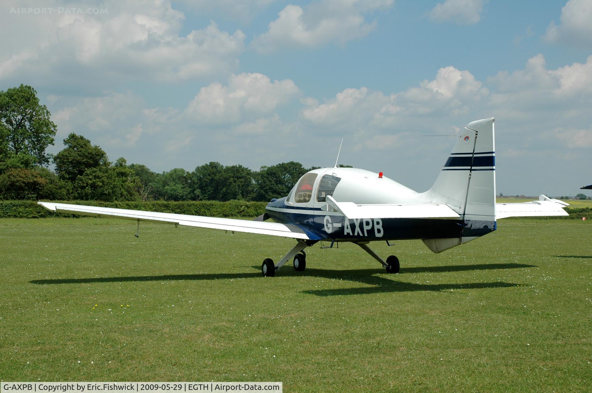 G-AXPB, 1969 Beagle B-121 Pup Series 1 (Pup 100) C/N B121-117, 1. G-AXPB visiting Shuttleworth (Old Warden) Aerodrome.