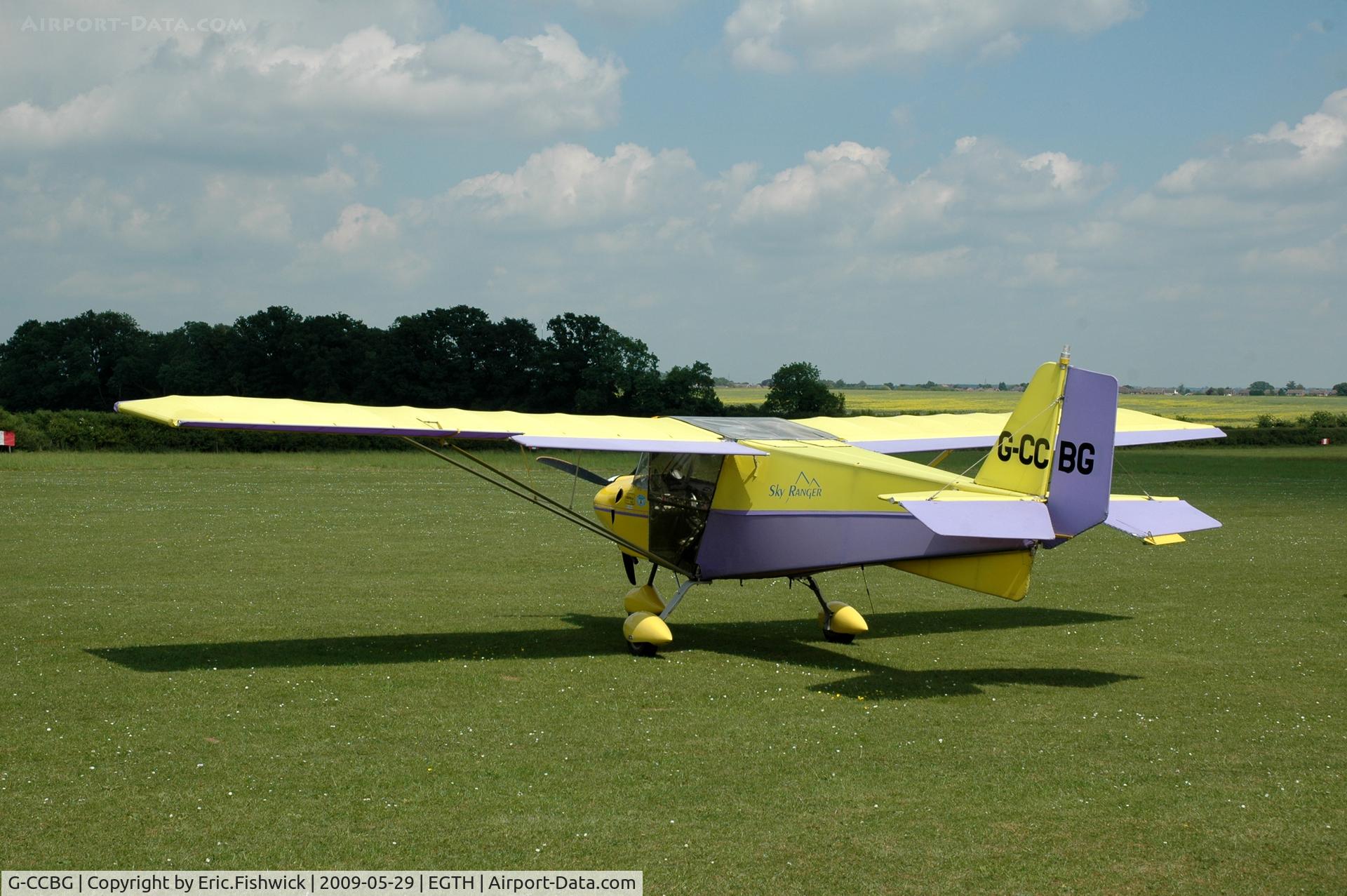 G-CCBG, 2002 Best Off Skyranger 912(2) C/N BMAA/HB/240, G-CCGB visiting Old Warden Airfield
