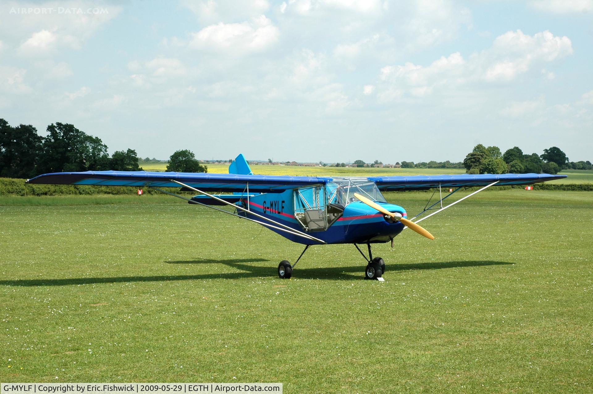 G-MYLF, 1993 Rans S-6ESD Coyote II C/N PFA 204-12544, 2. G-MYLF visiting Shuttleworth (Old Warden) Aerodrome.