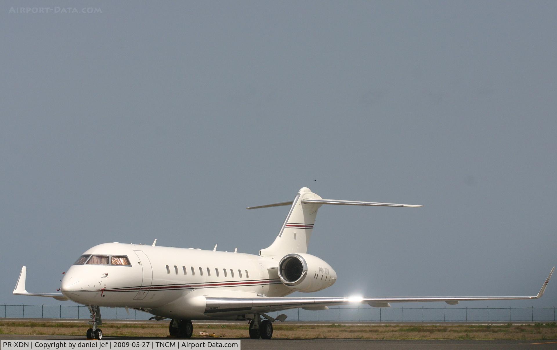 PR-XDN, 2006 Bombardier BD-700-1A10 Global 5000 C/N 9190, park at the ramp