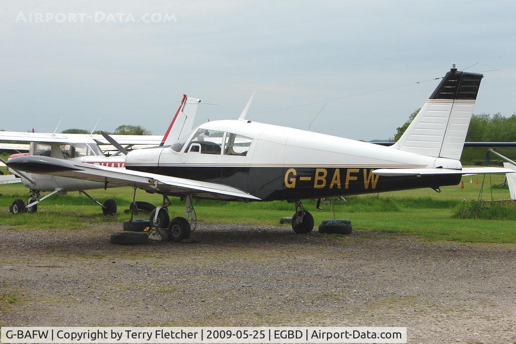 G-BAFW, 1965 Piper PA-28-140 Cherokee C/N 28-21050, Piper Pa-28-140 at Derby Eggington