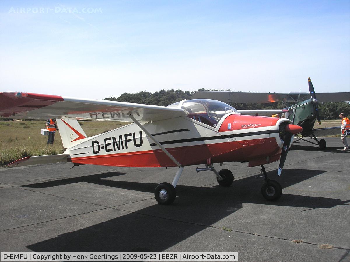 D-EMFU, 1965 Bolkow Bo-208C Junior C/N 574, Visitor at Chipmunk Fly In