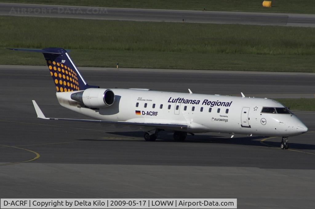 D-ACRF, 2002 Bombardier CRJ-200ER (CL-600-2B19) C/N 7619, Eurowings