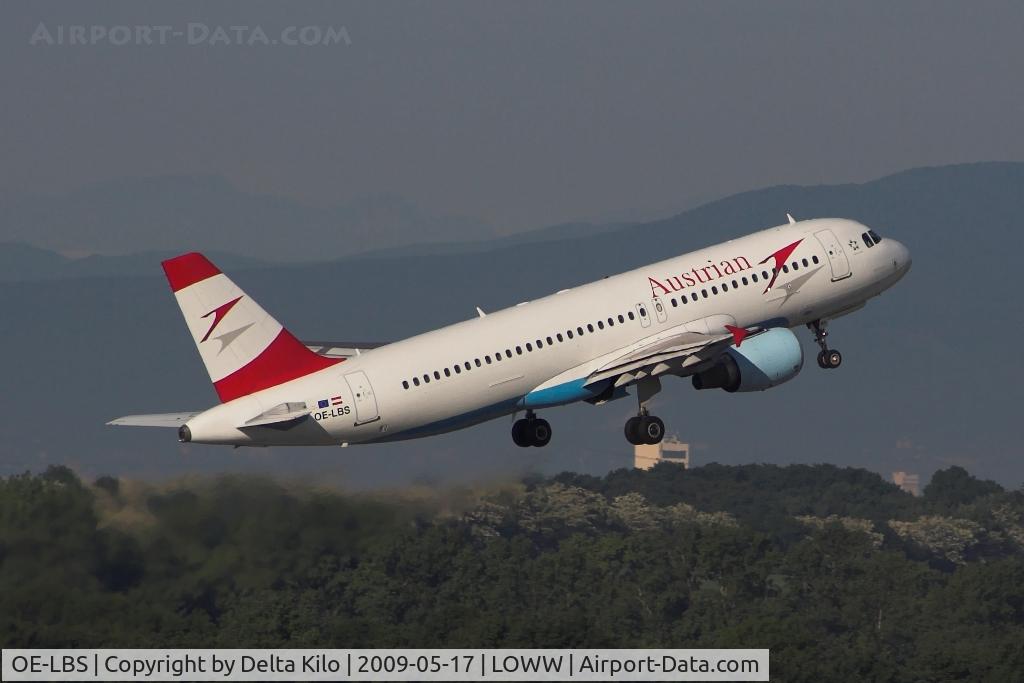 OE-LBS, 2000 Airbus A320-214 C/N 1189, AUSTRIAN AIRLINES