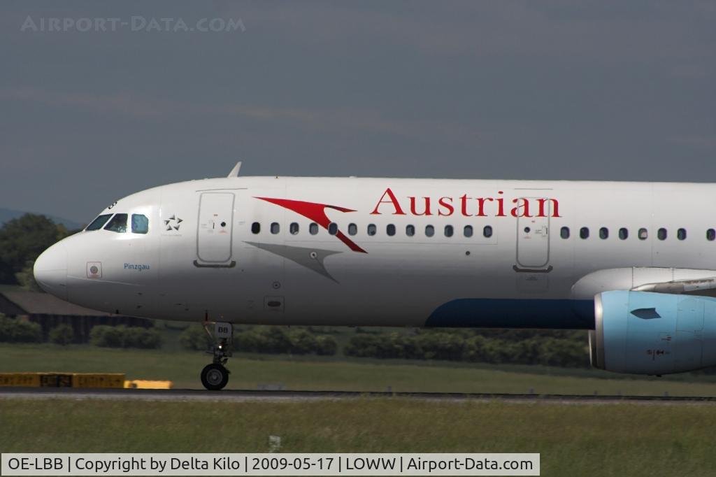 OE-LBB, 1995 Airbus A321-111 C/N 570, AUSTRIAN AIRLINES