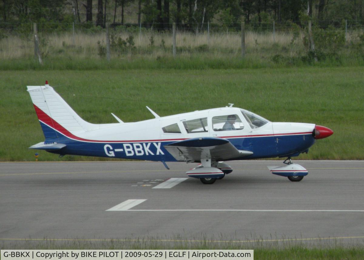 G-BBKX, 1973 Piper PA-28-180 Cherokee Challenger C/N 28-7305581, CHEROKEE OF THE ROYAL AIRCRAFT ESTABLISHMENT AERO CLUB, I WONDER IF THE RUNWAYS LONG ENOUGH FOR THIS A/C