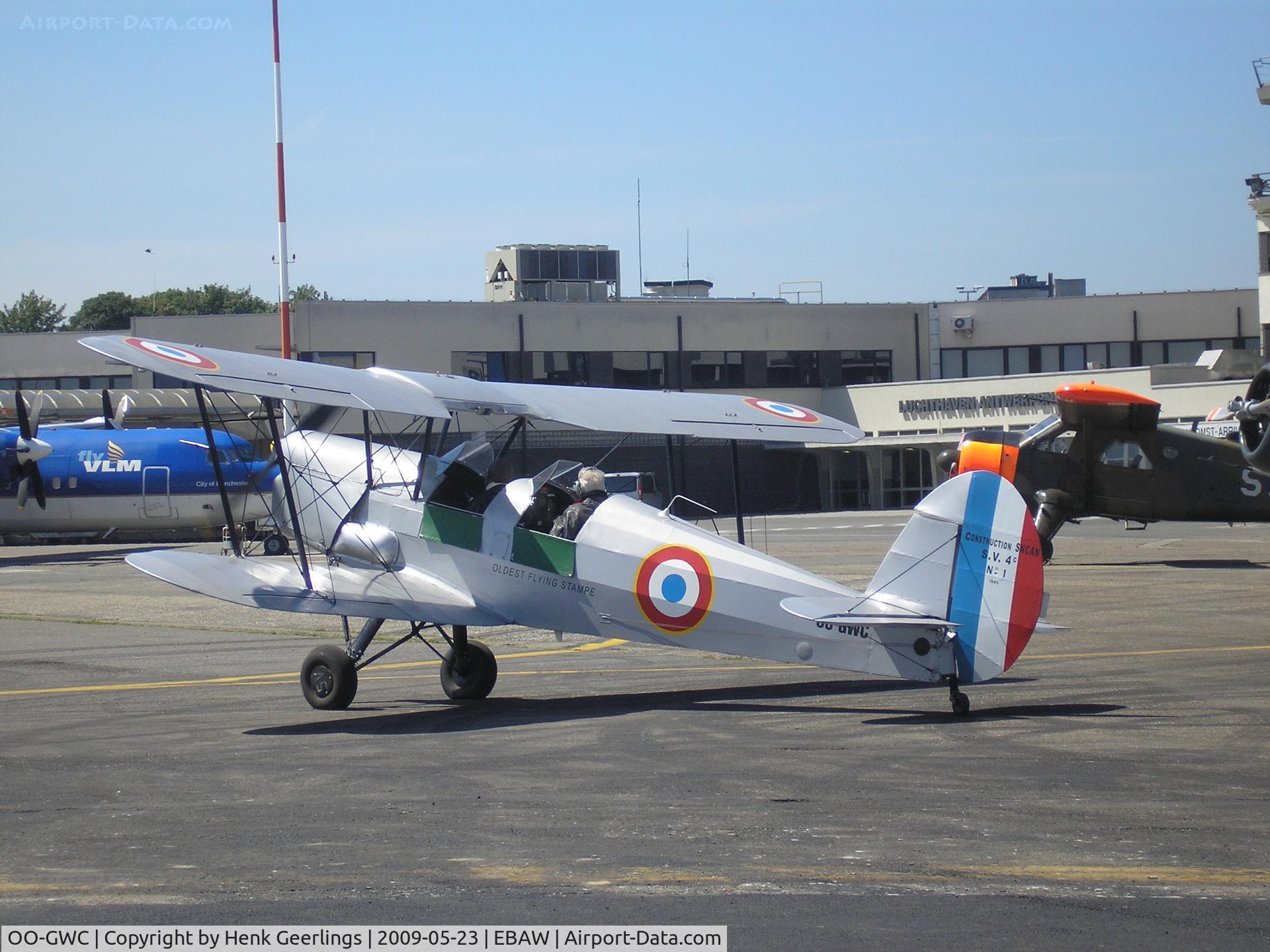 OO-GWC, Stampe-Vertongen SV-4C C/N 1, Stampe Fly In 2009